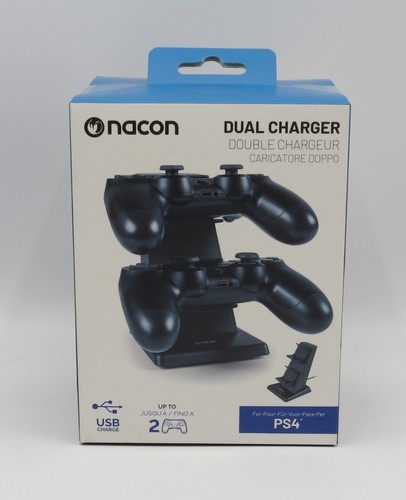 Nacon doppio caricatore nero - doppio, caricatore,