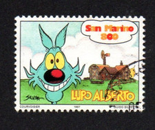 SAN MARINO 1997 LUPO ALBERTO USATO