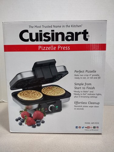 Cuisinart pizzelle pressa - pizzelle, da