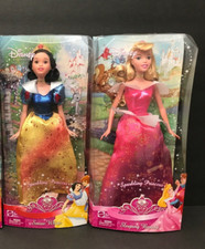Lotto 2 bambole Barbie Disney