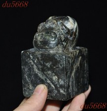 2.8"China old Jade carve