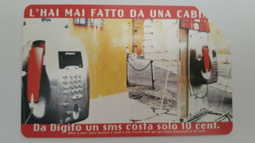 Scheda telefonica telecom - scheda,
