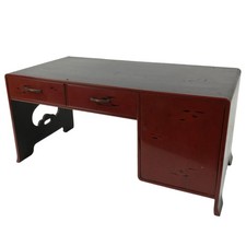 Scrivania da terra in legno