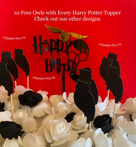 Cake topper quidditch - cake, harry