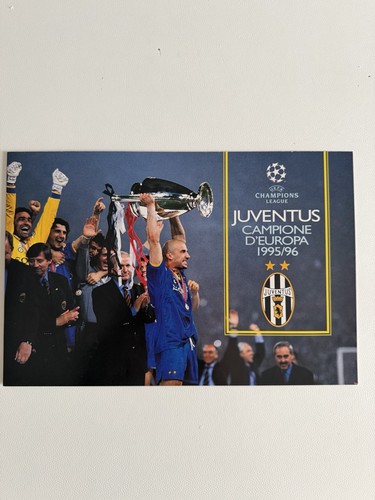 Cartolina commemorativa juve - cartolina,
