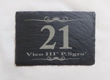 NUMERO CIVICO  PER VILLA CASE