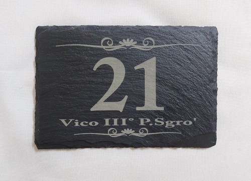 Numero civico per - numero, villa