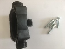 CALOTTA CHIOCCIOLA CORPO POMPA CIRCOLATORE WILO ATTACCO 130 MM INTERASSE PVC