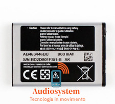 BATTERIA 800MaH per SAMSUNG GT-C3590 C3592 C3520 E1270 AB463446BU PARI ORIGINALE