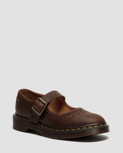 Martens mary jane - mary, fiore