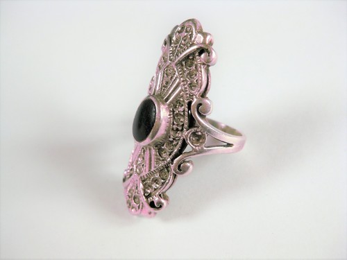Anello vero argento con - anello,