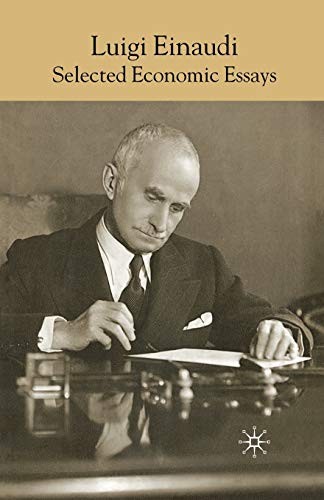 Luigi einaudi selected - luigi,