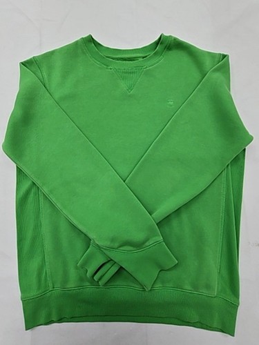 Felpa girocollo verde - da, uomo