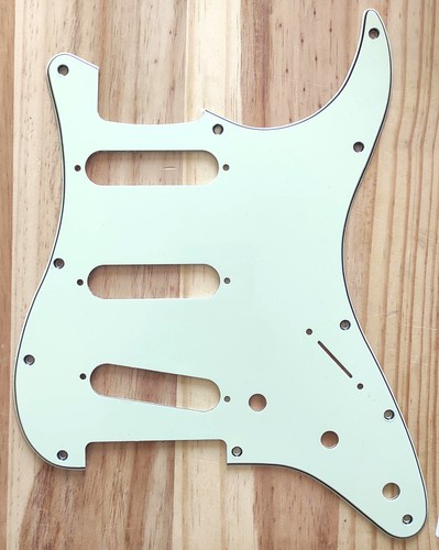 Pickguard mint green sss ply - pickguard,
