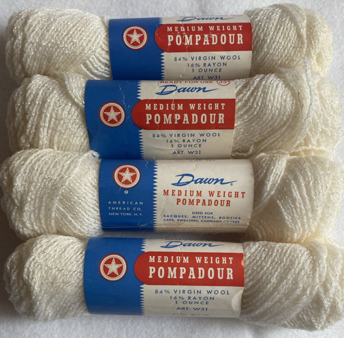 Lotto filati pompadour - filati,