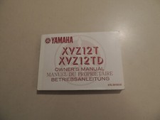 Yamaha XVZ 1200 TD Venture 1986 manuale del conducente manuale del conduttore 