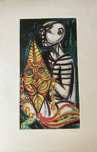 Litografia giuseppe migneco - giuseppe,