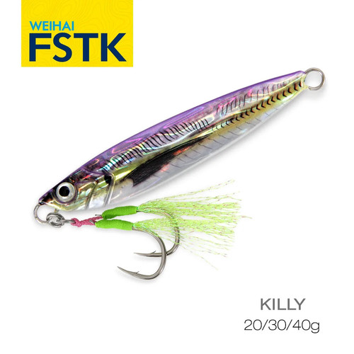 Fstk metal jig lure 20g - metal,