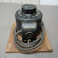 VARIAC, INPUT: 115 VOLTS