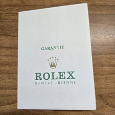 Certificato Garanzia Rolex