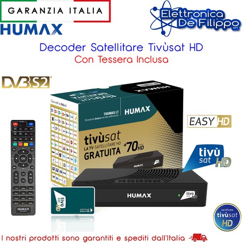 Humax ricevitore satellitare - -,