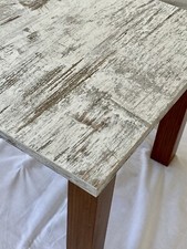Tavolino In Legno Bianco E