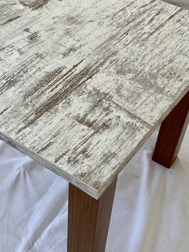 Tavolino legno bianco e - in,