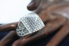 Anello uomo massonico - anello,