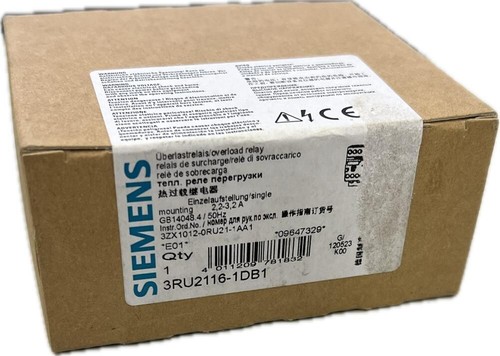 Siemens 3ru2116 1db1 relè - 3ru2116-1db1, di