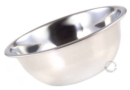 Ciotola acciaio inox rotonda - acciaio,