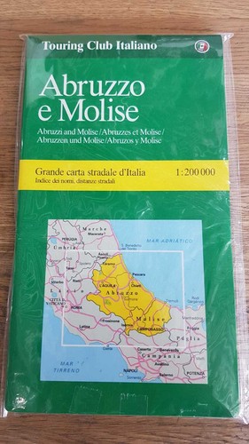 Grande carta stradale abruzzo - stradale,