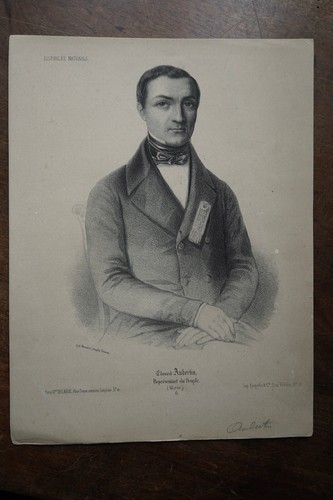 Edouard aubertin - aubertin, (1813-1898)