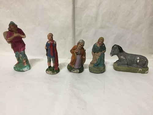 Lotto statuine presepe - lotto, n.5
