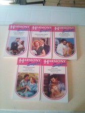 Libri Harmony Super lotto 5 romanzi del 1998 numeri 73 74 75 76 77