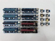 Lotto 8 Riser PCI-E 1x a 16x
