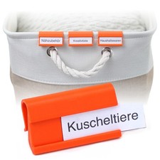 Clip per etichette, porta