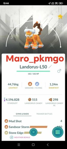 Pokemon shiny landorus - pokemon,