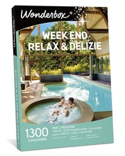 Wonderbox Cofanetto Regalo Week End Relax & Delizie 1305 Soggiorni in Hotel a 4