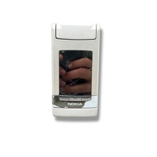 Nokia N76 RM-135 Flip Phone Argento – NON TESTATO, per collezione/ricambi