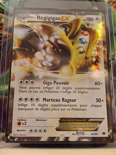 Carte pokémon regigigas - carte,