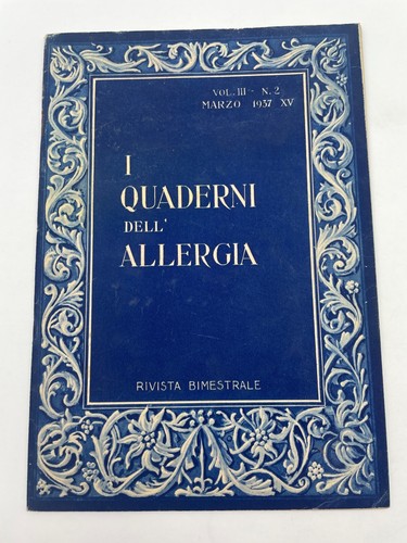 Quaderni dell allergia - dell'allergia, n.