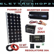 Kit Fotovoltaico 1 KW Pwm