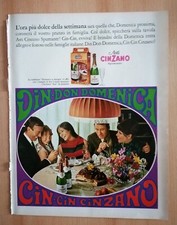ASTI CINZANO PUBBLICITÀ ADVERTISING DEL 1967 CM. 33 X 25 