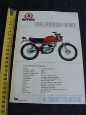 Foglio pubblicitario motobi - pubblicitario,