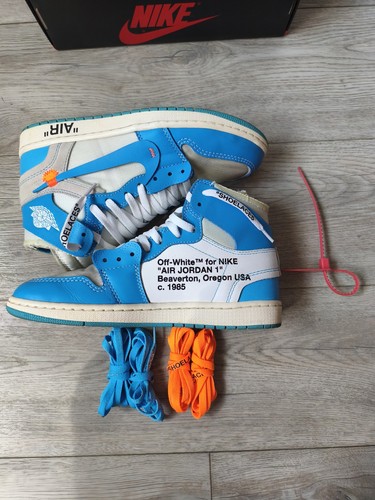 Air jordan off white unc - white, "unc"