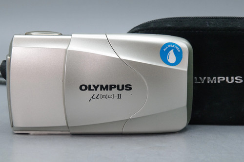 Olympus mju champagne - mju, ii