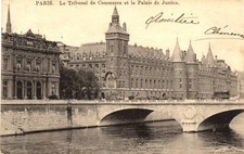 FRANCE Paris - postcard B/W