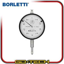 COMPARATORE CENTESIMALE BORLETTI 0-10 mm SC60ANT ANTIURTO RISOLUZIONE 0.01mm