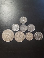 lotto monete Italia AG silver coin token falso d epoca Bombay lot 58 Grammi  999