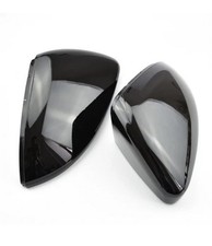 2 Calotte Specchietti NERE VW Golf 7 MK7/7.5 R GTD + Touran Nero Lucido